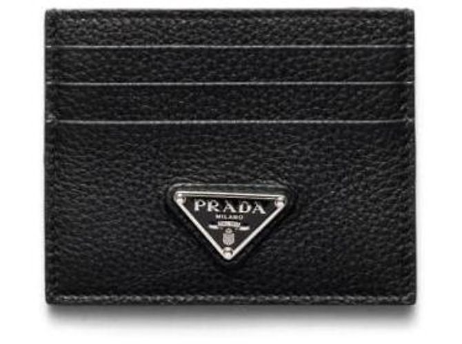 Prada Leather Card Wallet