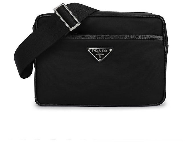 Prada Borsa a tracolla in nylon XOO Nero
