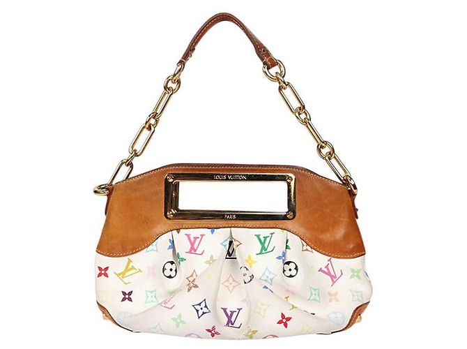 Louis Vuitton Bolso de Hombro Judy Multi White Multicolor