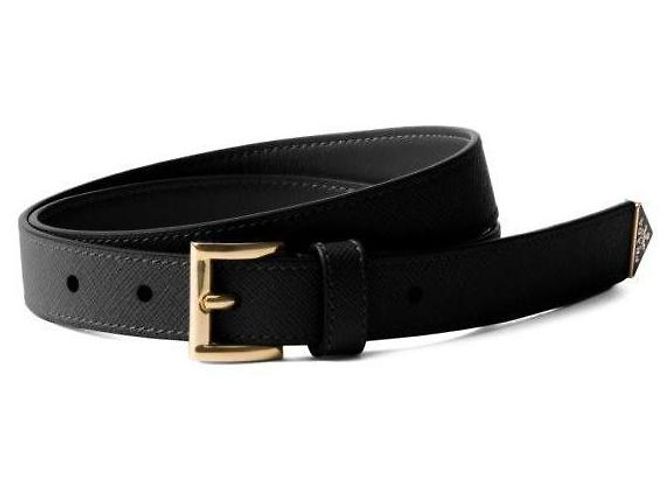 Prada Cinto de couro Saffiano