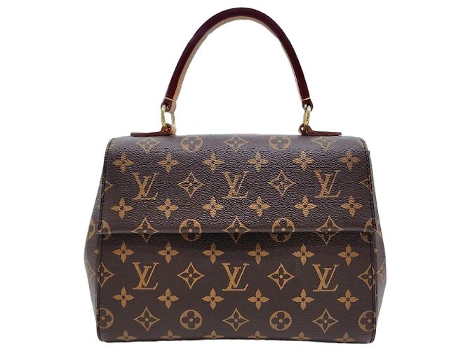 Louis Vuitton Bolsa Tote e Ombro Cluny BB Marrom