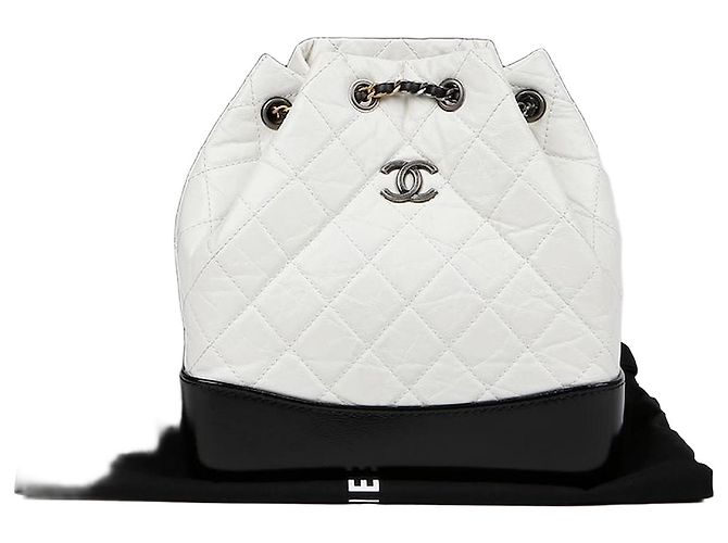 Chanel Gabrielle Small Backpack White