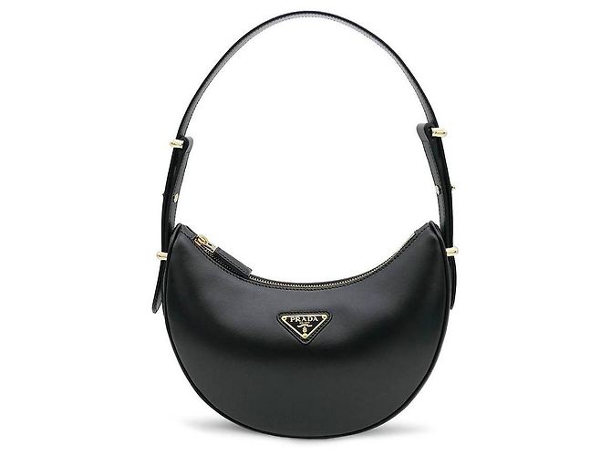 Prada Sac à main en cuir ASK Noir