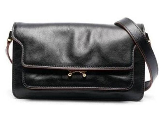 Marni Borsa Trunk EW Soft Nero 