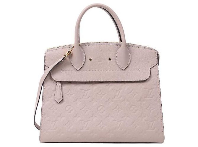 Louis Vuitton Sac à main Pont Neuf Monogram Empreinte Rose