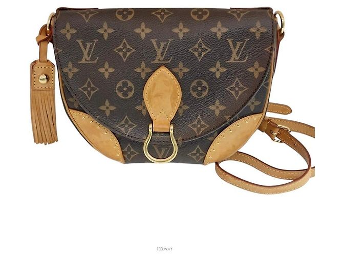 Louis Vuitton Borsa a tracolla Spring Cloud Marrone