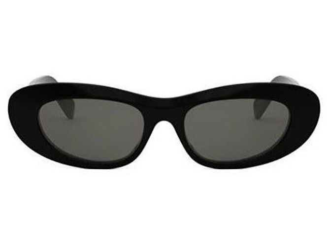 Céline Cat Eye Sunglasses in Acetate Black