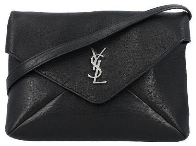 Saint Laurent Lambskin Cassandra Messenger Bag AACIU