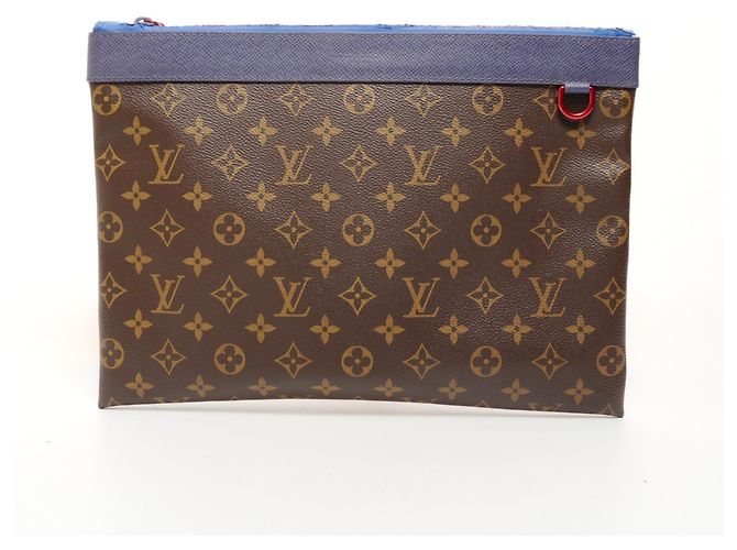 Bolso Clutch Apollo Monogram Pacific Louis Vuitton M63048 Castaño