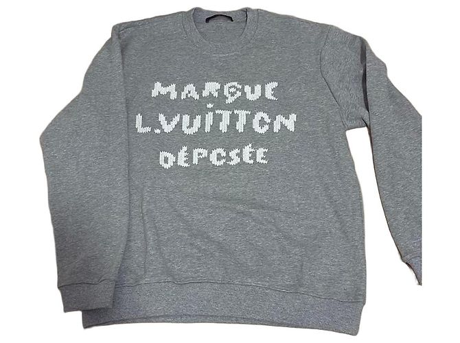 Louis Vuitton Sweatshirt Grau
