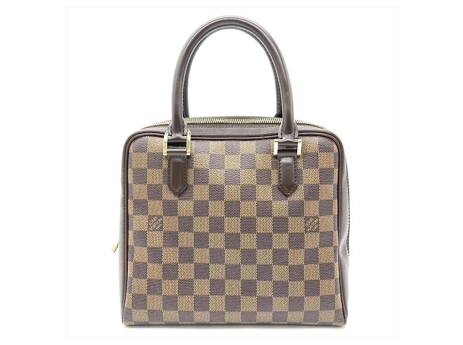 Bolsa Louis Vuitton Brera em Damier Ebene Marrom
