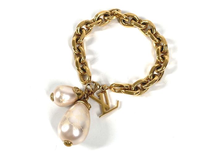 Bracciale Damier Pearl Louis Vuitton D'oro