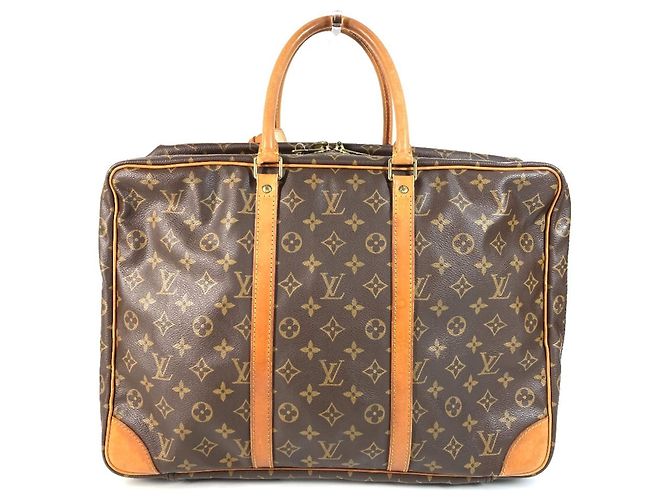 Bolsa de Ombro Louis Vuitton Monogram Sirius 45 Marrom