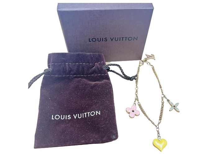 Pulseira de ouro Sweet Monogram da Louis Vuitton Dourado