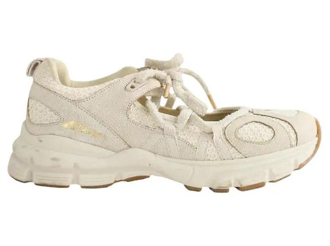 Axel Arigato Ecru-Leder-Sneaker