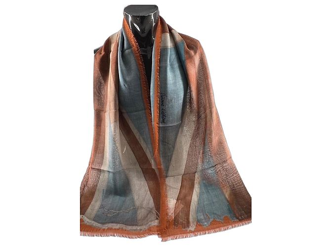 Sciarpa astratta Union Jack Vivienne Westwood (lana e seta) Multicolore