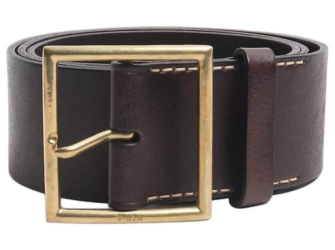 Polo Ralph Lauren Cinto de couro marrom - tamanho L
