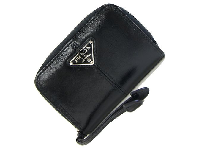 Prada Coin Case 2MM003 Black