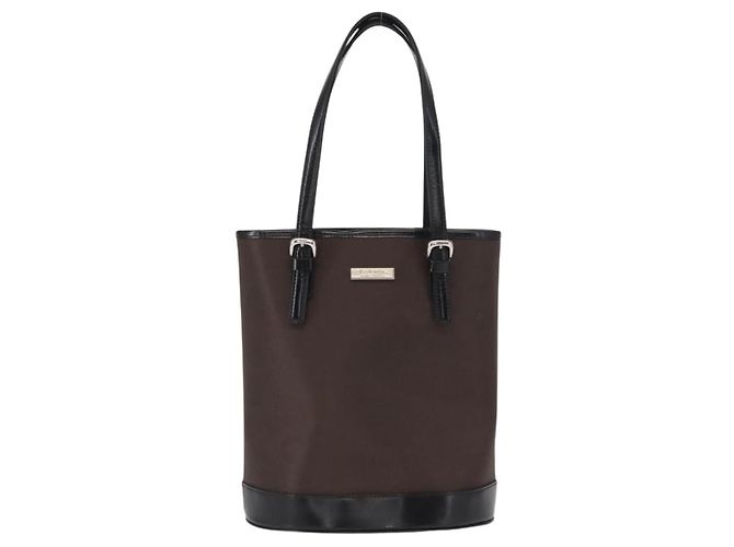 Burberry Blue Label Nylon Marrone