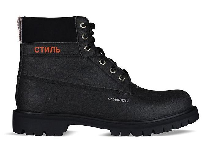 Heron Preston Boots LH Worker Boots Black