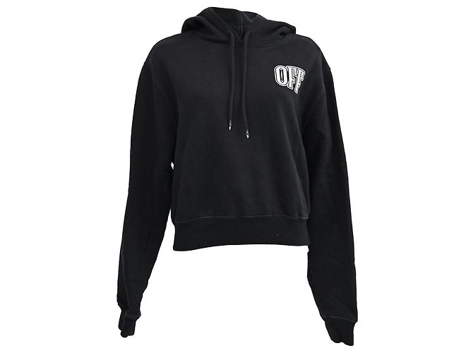 Off White Sudadera Off-White Will You Marry Me en algodón negro