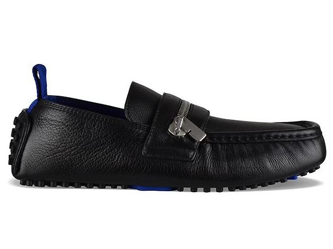 Burberry Mocassini Nero Pelle