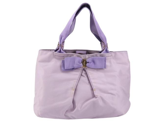 Bolsa Vala em nylon da Salvatore Ferragamo