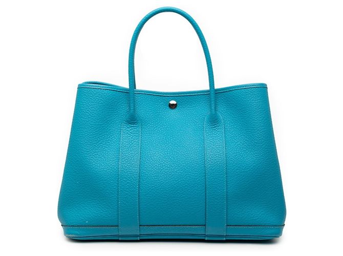 Sac à main Hermès Garden Party PM Bleu