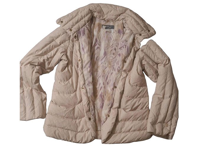 Piumino Salvatore Ferragamo Piuma d'oca Beige