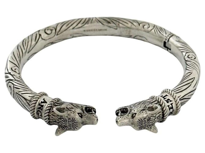 Bracciale Bangle Gucci Uomo Anger Forest Wolf