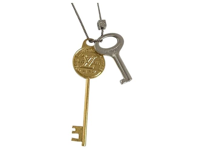 Colar com Pendente de Chave LV Louis Vuitton