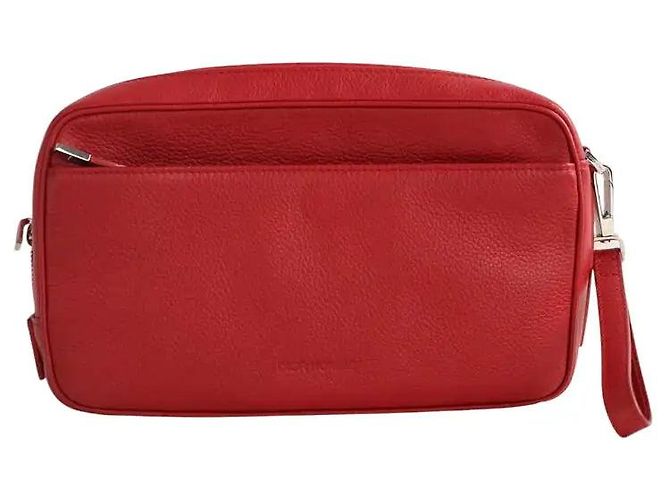 Dior Red leather bag
