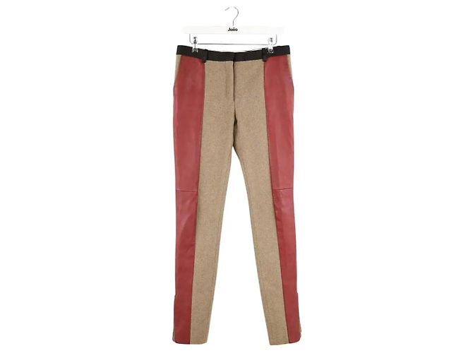 Céline Brown wool slim pants
