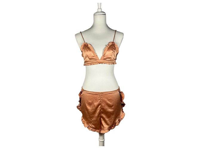 Autre Marque Conjunto Julietta Sleep rosa empolvado