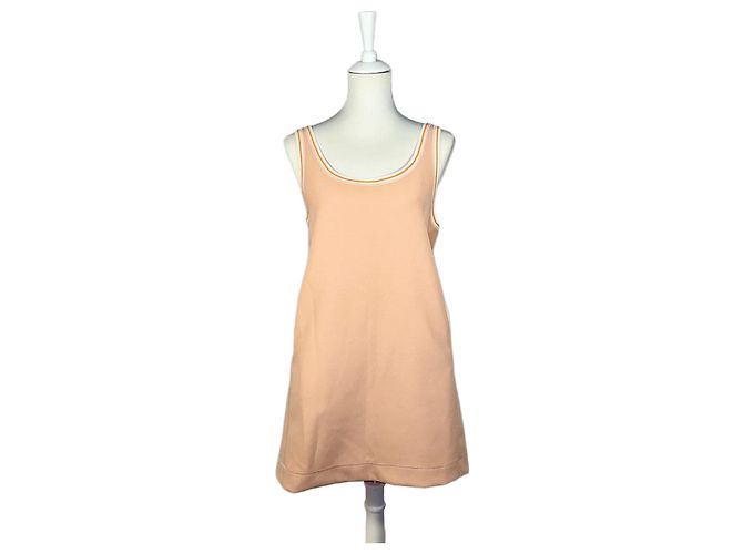 Longchamp Mini Kleid Donna Nude Lachs Orange