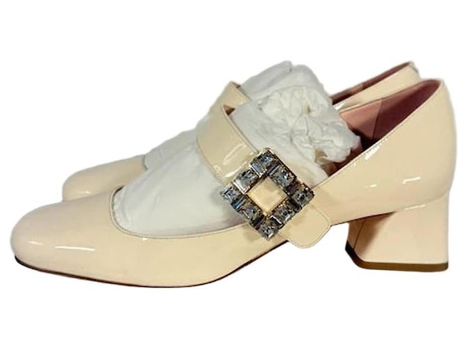 Roger Vivier Babies Très Vivier Pumps ecru Roh
