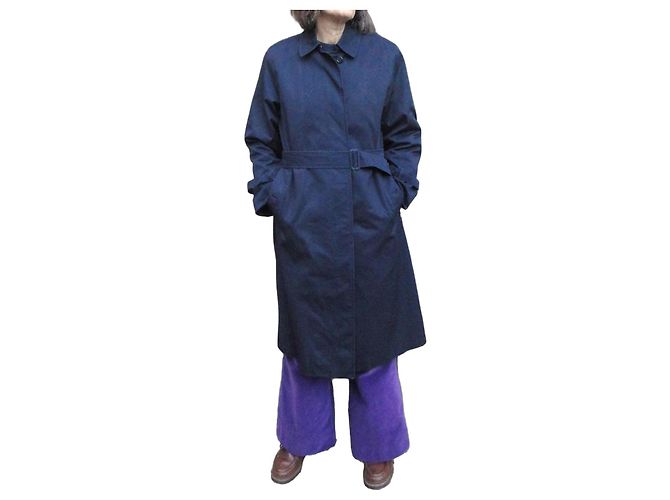 Trench Burberry Blu Navy