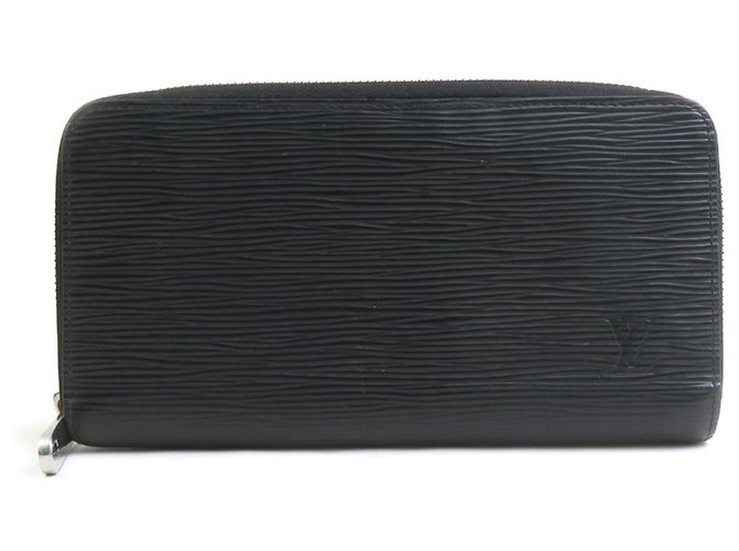 Louis Vuitton Epi Zippy Wallet Black