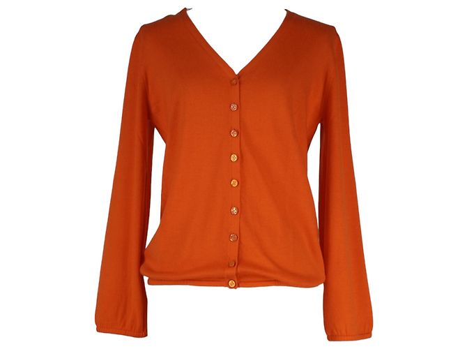 Cardigan orange Louis Vuitton