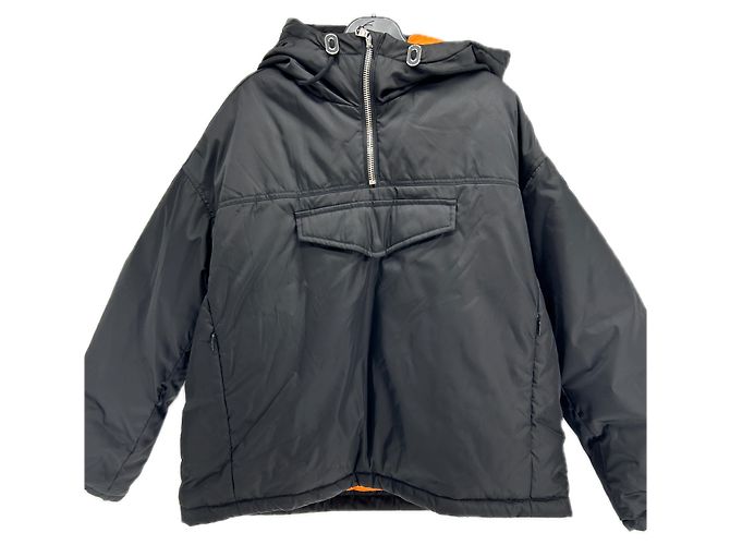 Autre Marque Giacca a vento TATRAS nera con mezza zip e cappuccio Nero