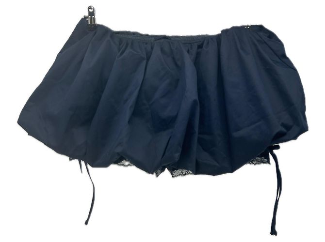 Autre Marque Gonna corta a palloncino nera Nero