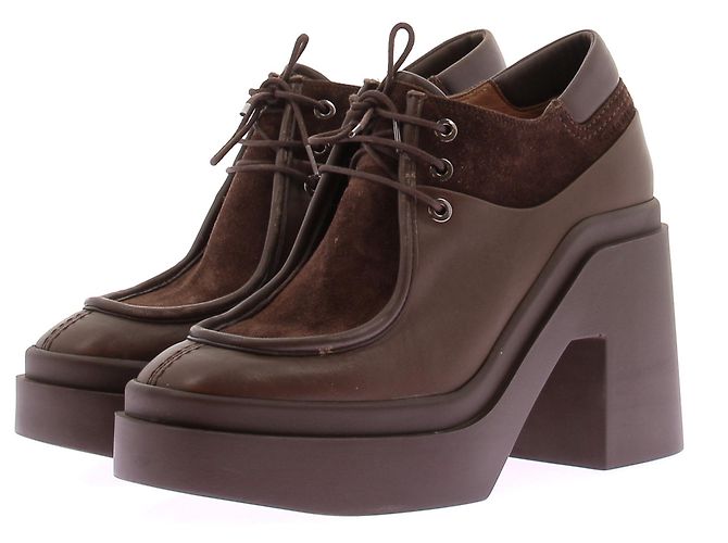 Robert Clergerie Mocassins plateformes marron