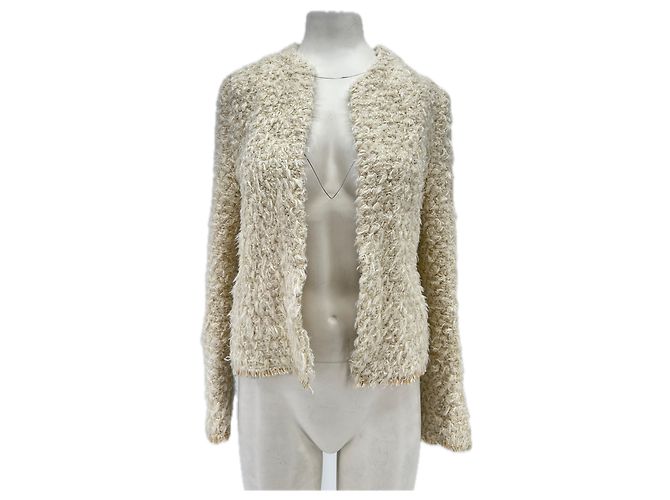 Iro Wolljacke Beige