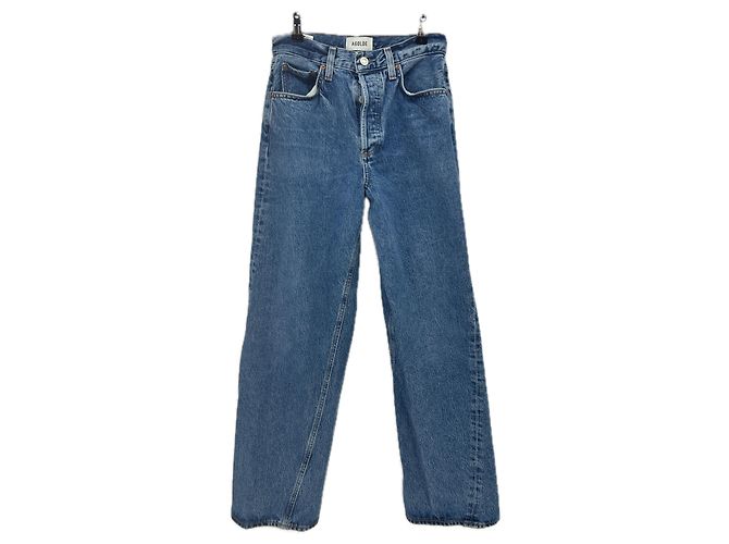 Agolde Jean azul "Twist Low Slung Baggy"
