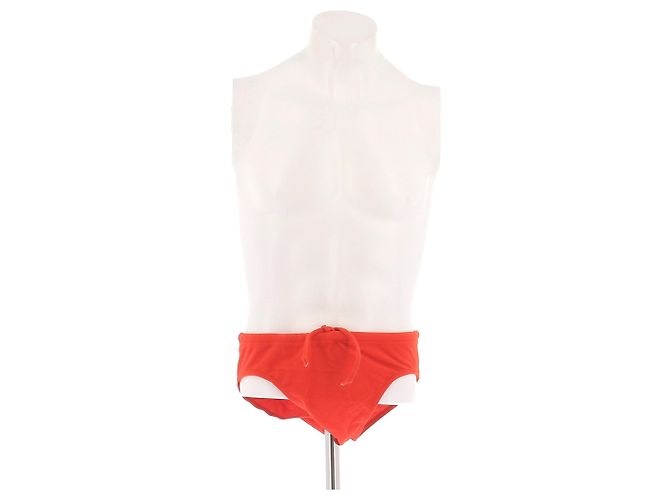 Autre Marque Orangene Bikiniunterteil