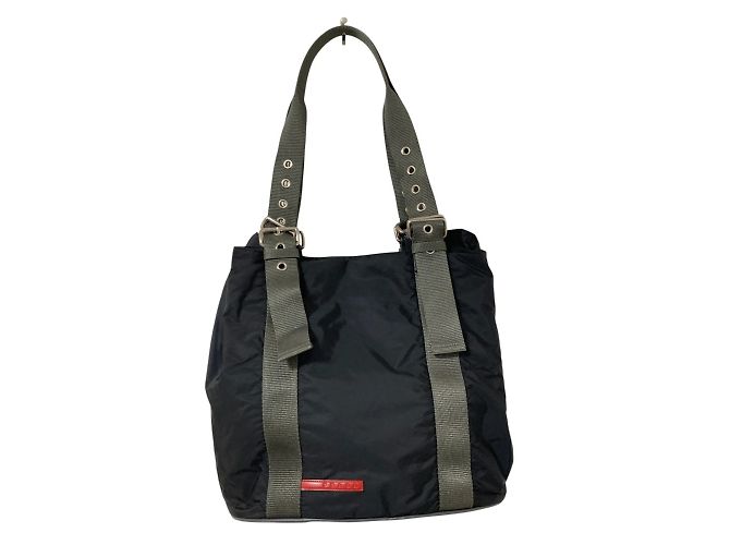 Prada Sport schwarze Nylon-Tote-Tasche