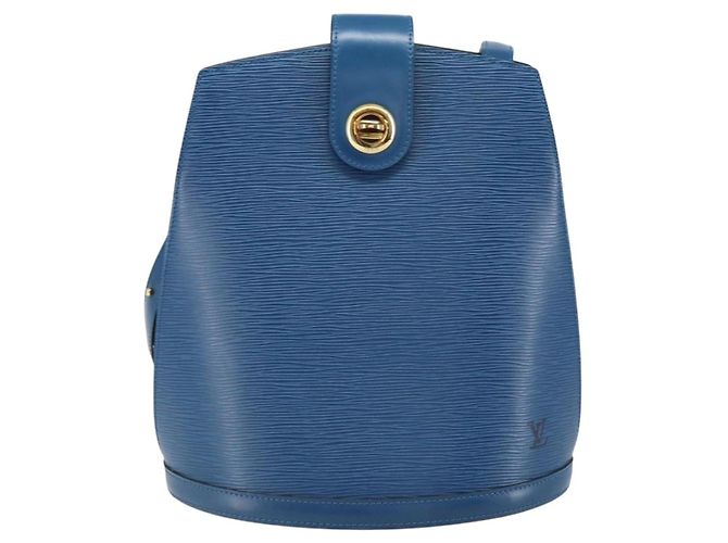 Louis Vuitton Cluny Epi Leather Azul