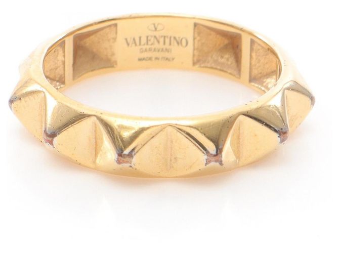 Valentino Garavani Rockstud vergoldeter Bandring Golden