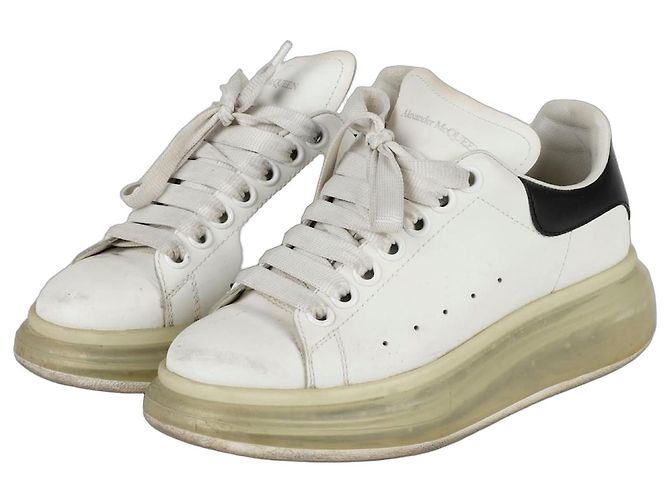 Alexander Mcqueen Sneaker mit Luftsohle Weiß