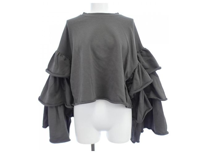 Autre Marque Top Double Standard Clothing Grau